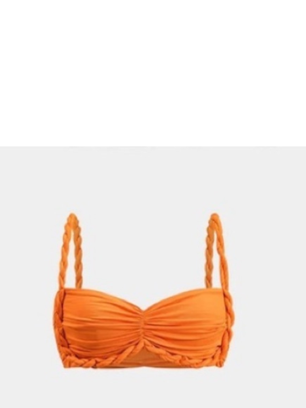 Micas Ruched Rope Crop Top S - Picture 3 of 8